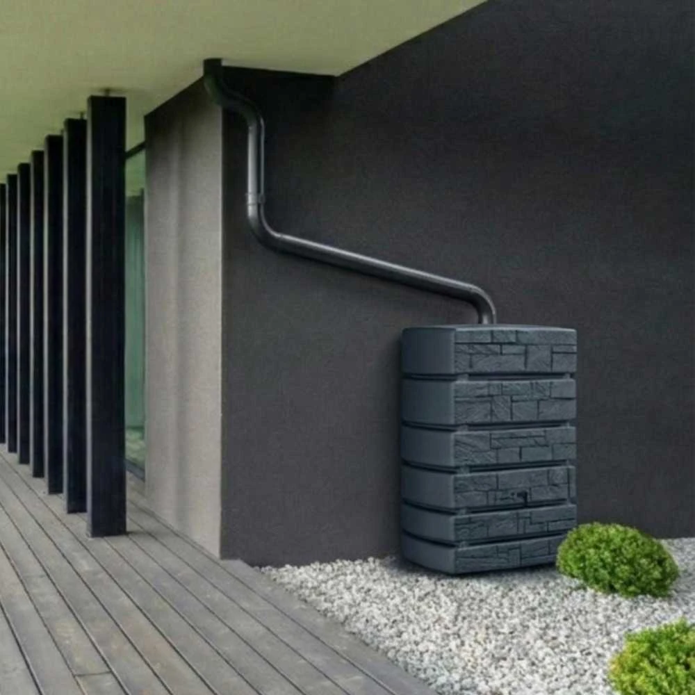 Prosperplast Talpa lietaus vandeniui Tower Stone IDTST500-S433 500L, antracito spalvos