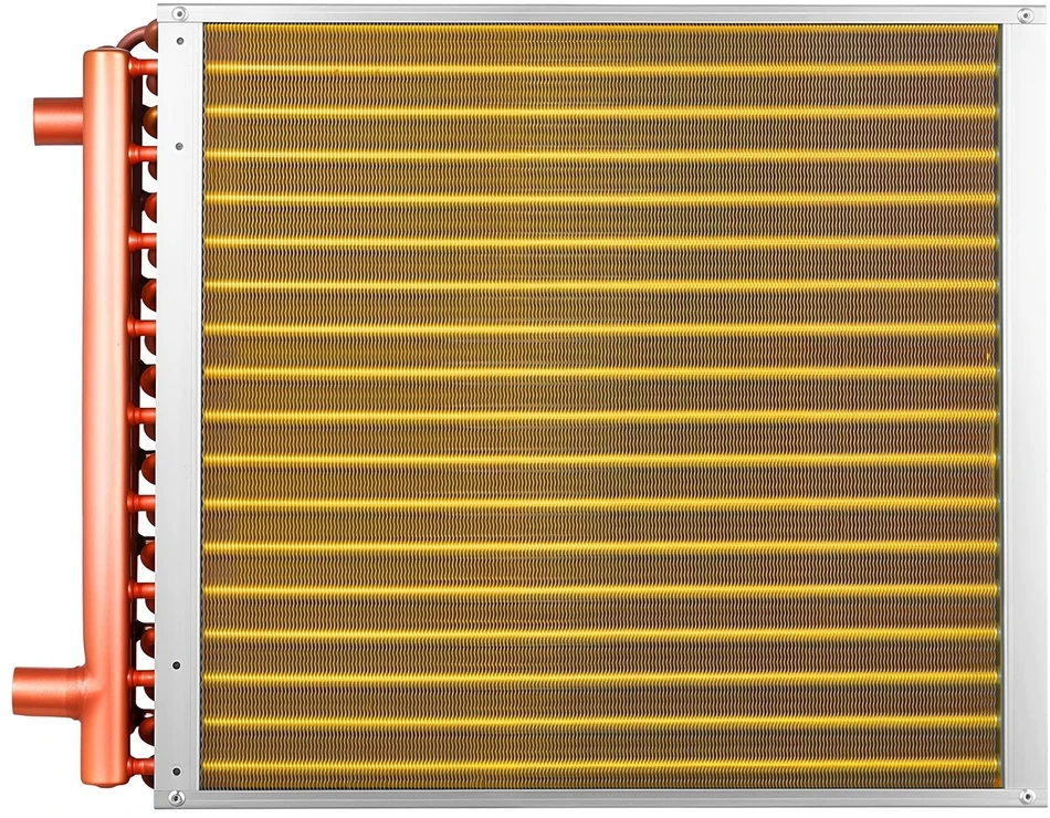 Vandens–oro šilumokaitis 457 x 457 mm
