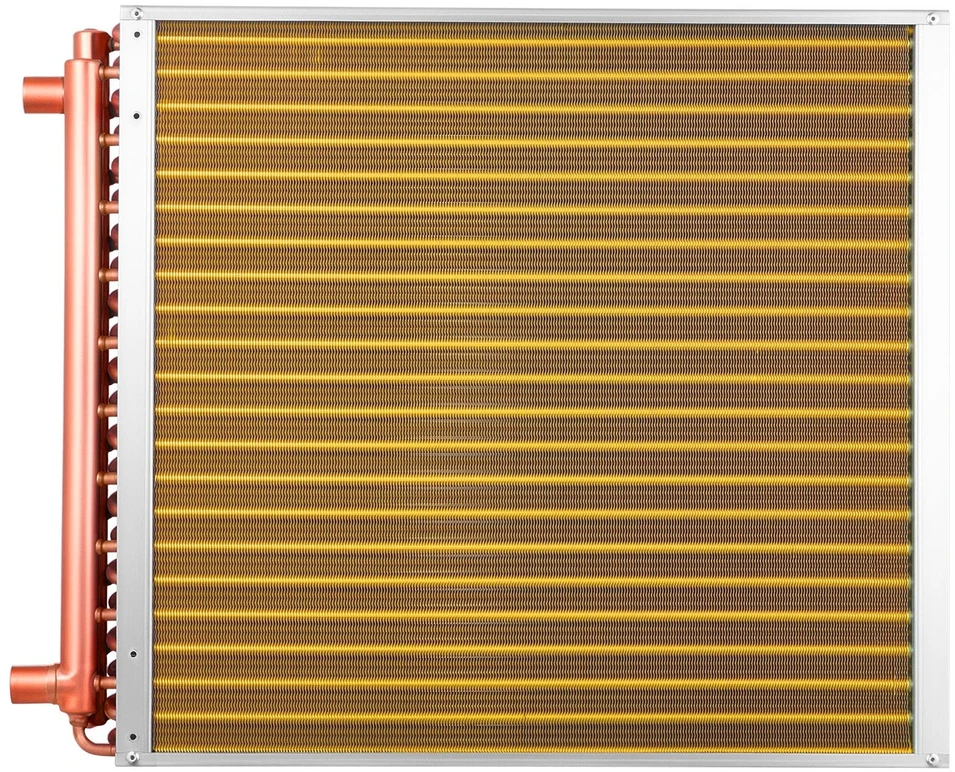 Vandens–oro šilumokaitis 559 x 559 mm