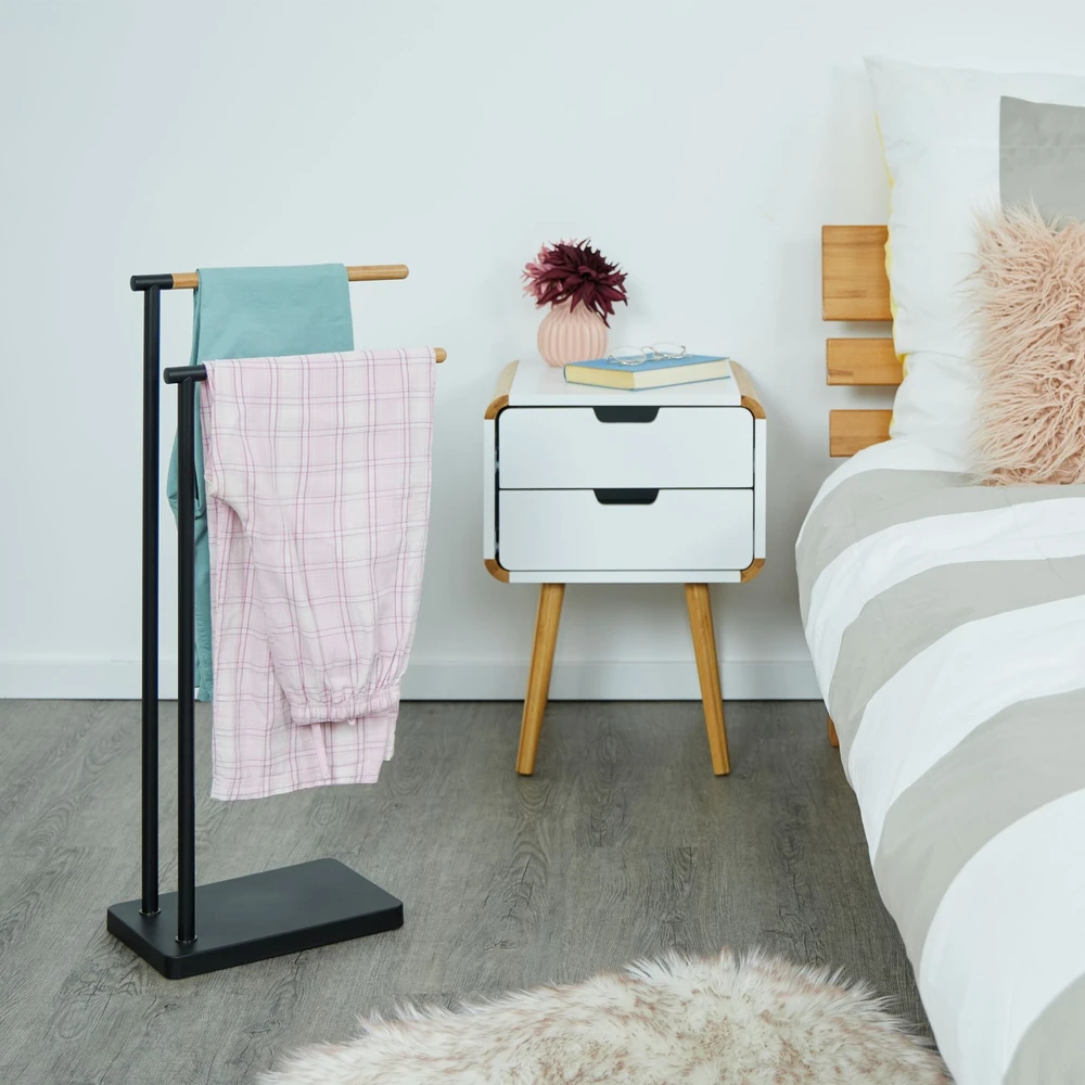 Relaxdays Vertikalus rankšluosčių laikiklis