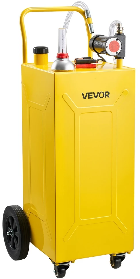 VEVOR 113,6 l dyzelino pervežimo bakas su siurbliu