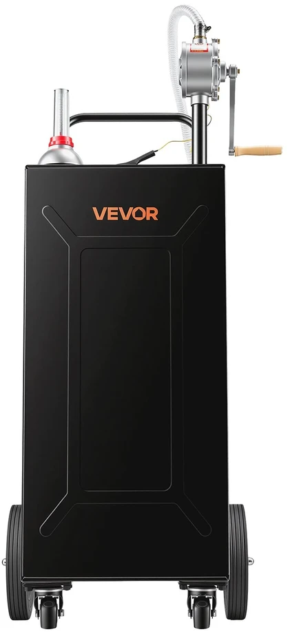 VEVOR 113,6 l kuro talpa su pompa ir ratais