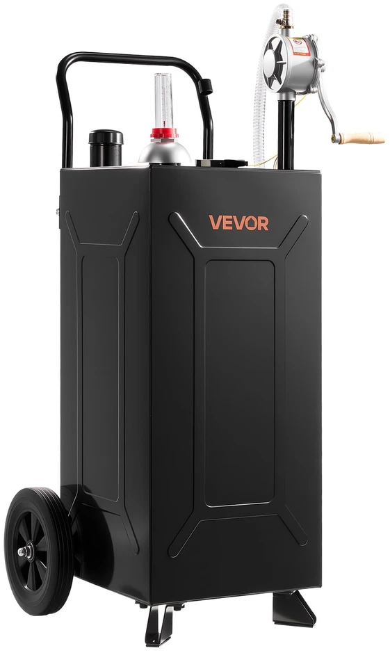 VEVOR 113,6 l kuro vežimėlis su siurbliu
