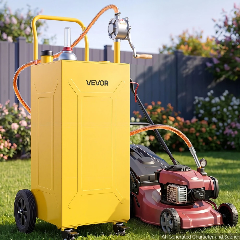 VEVOR 132,5 l degalų pervežimo bakas su pompa