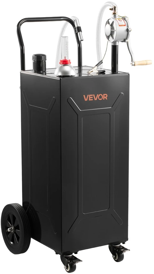 VEVOR 132,5 l kuro caddy vežimėlis