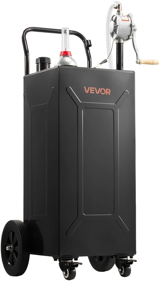 VEVOR 132,5 l kuro caddy vežimėlis