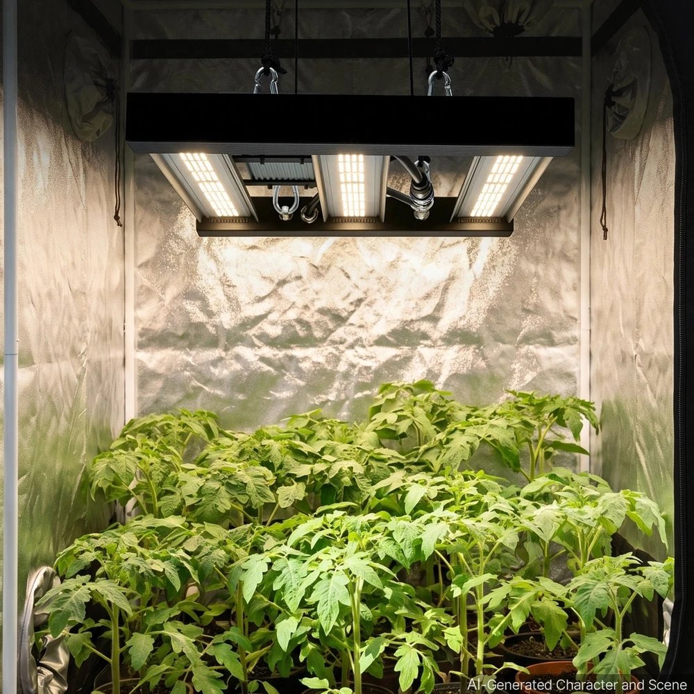 VEVOR 200W pilno spektro LED augalų lempa