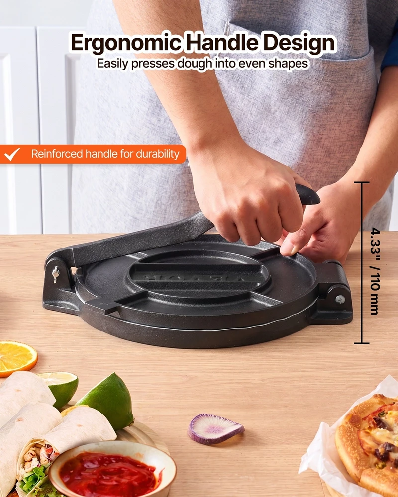 VEVOR 30 cm ketaus tortilijų presas