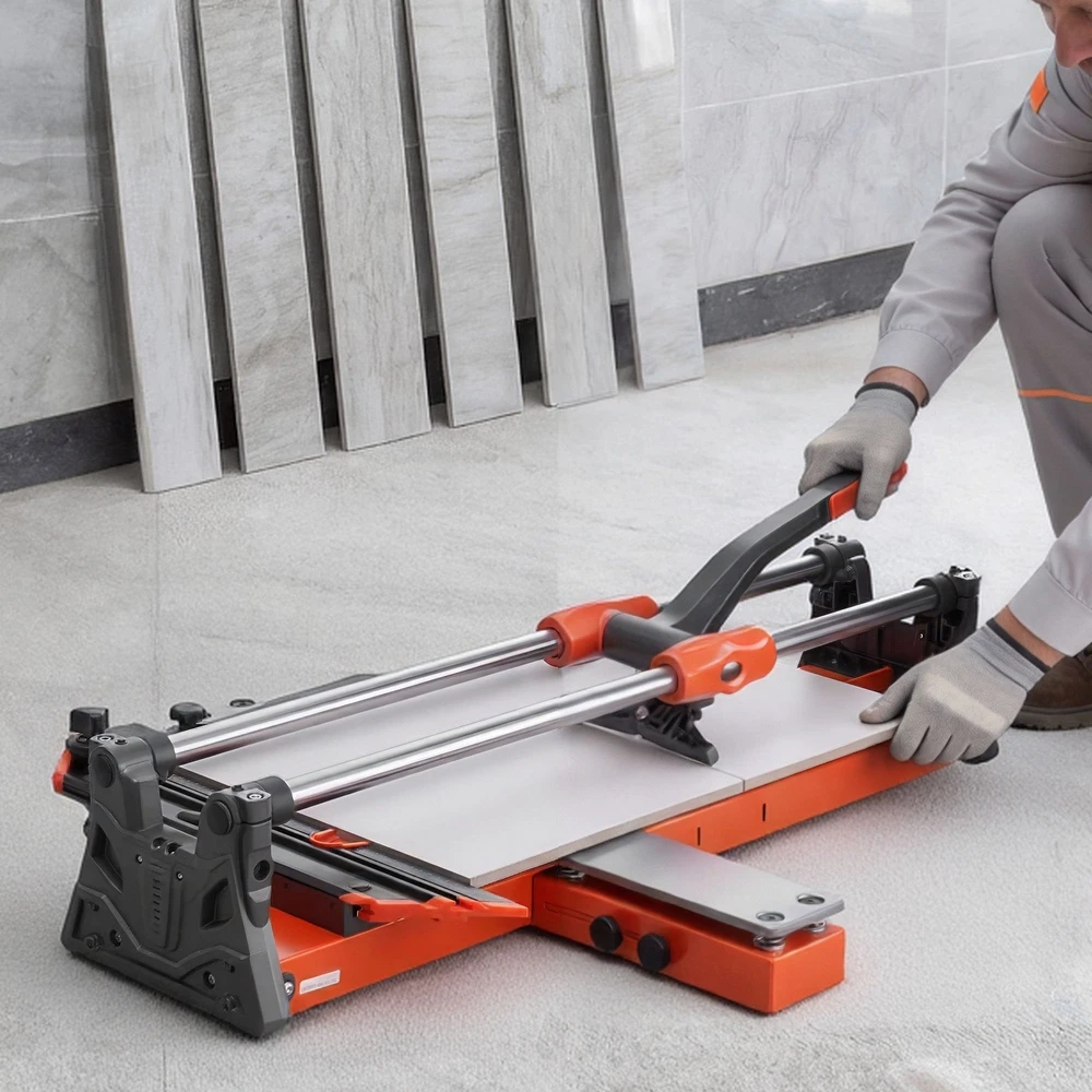 VEVOR 600 mm plytelių pjaustyklė su slankiu galvute