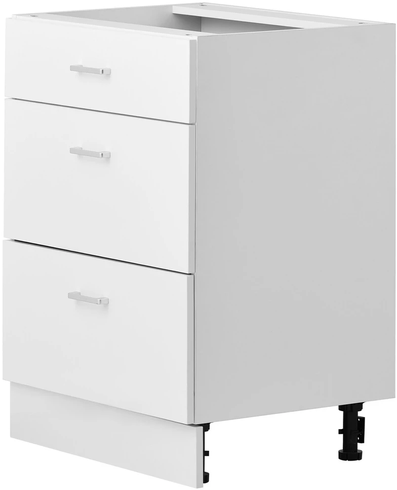 VEVOR Balta „Shaker“ grindinė spintelė 60 cm