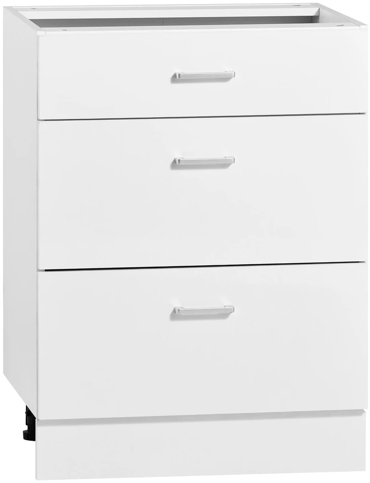VEVOR Balta „Shaker“ grindinė spintelė 60 cm