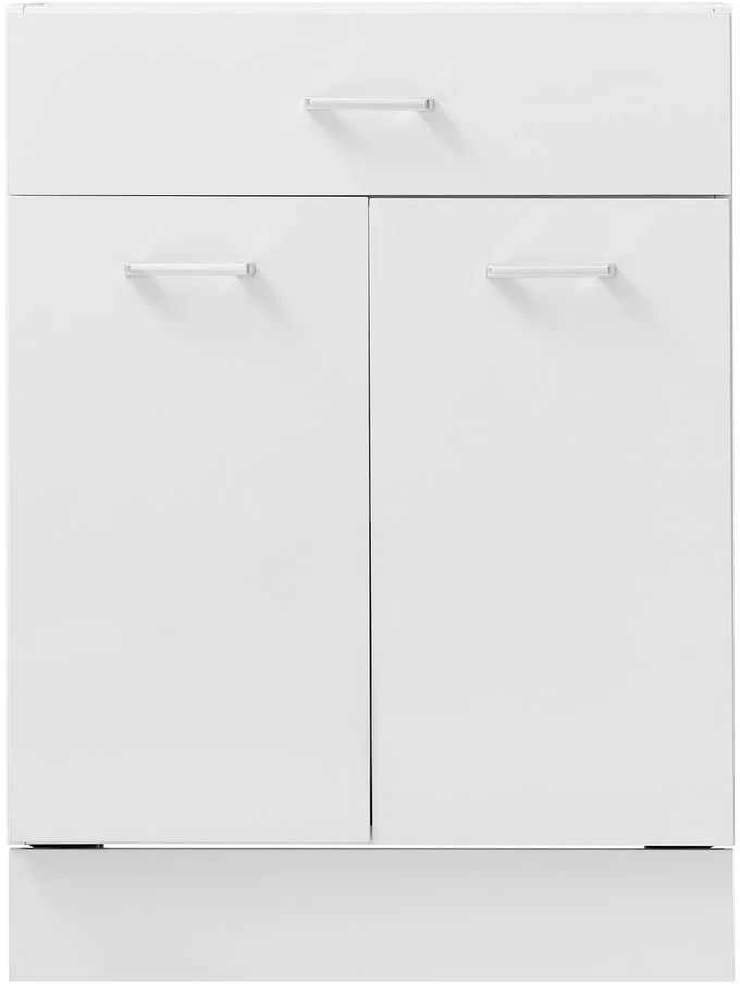 VEVOR Balta „Shaker“ stiliaus apatinė spintelė 60 cm