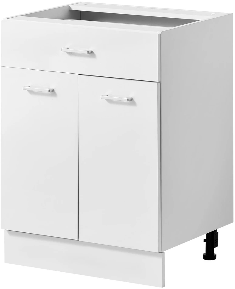 VEVOR Balta „Shaker“ stiliaus apatinė spintelė 60 cm