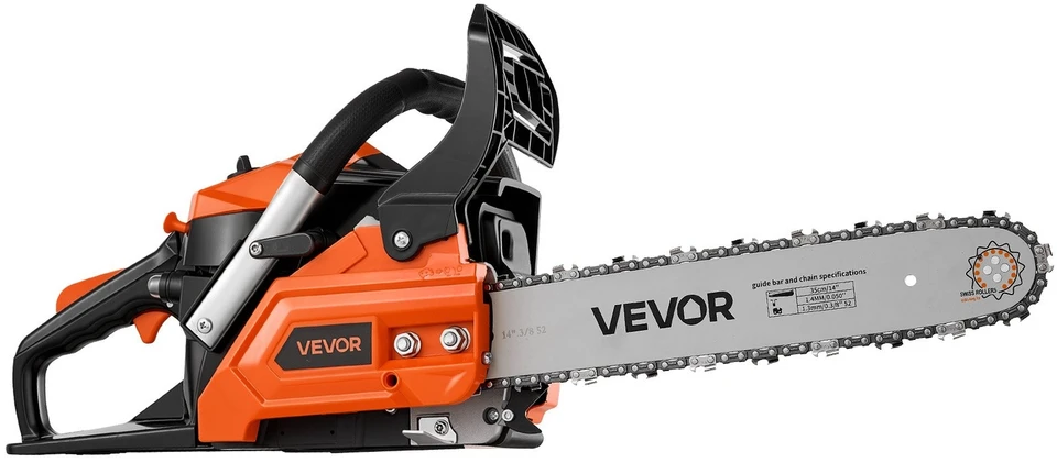 VEVOR Benzininis grandininis pjūklas 355,6 mm 40CC