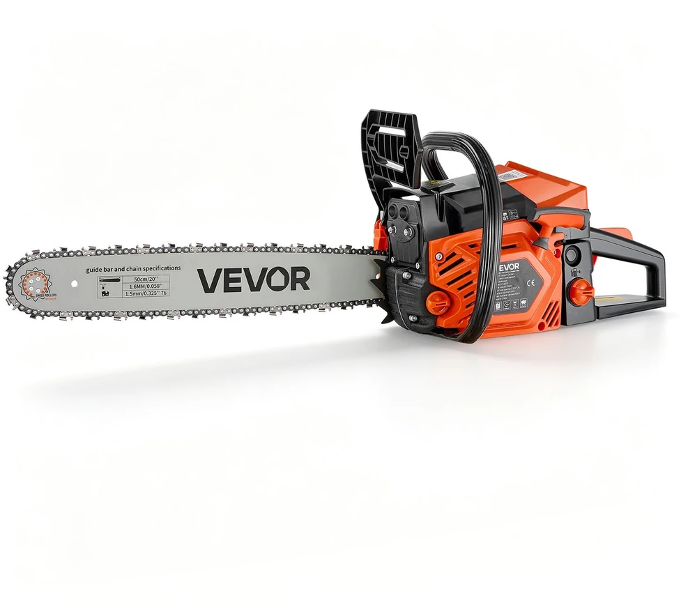 VEVOR Benzininis grandininis pjūklas 508 mm 62CC