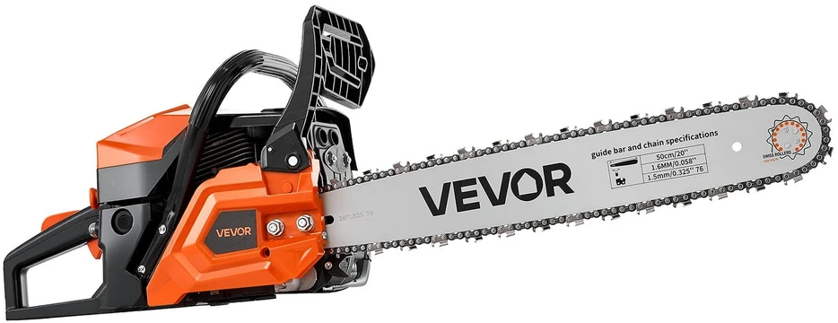 VEVOR Benzininis grandininis pjūklas 508 mm 62CC