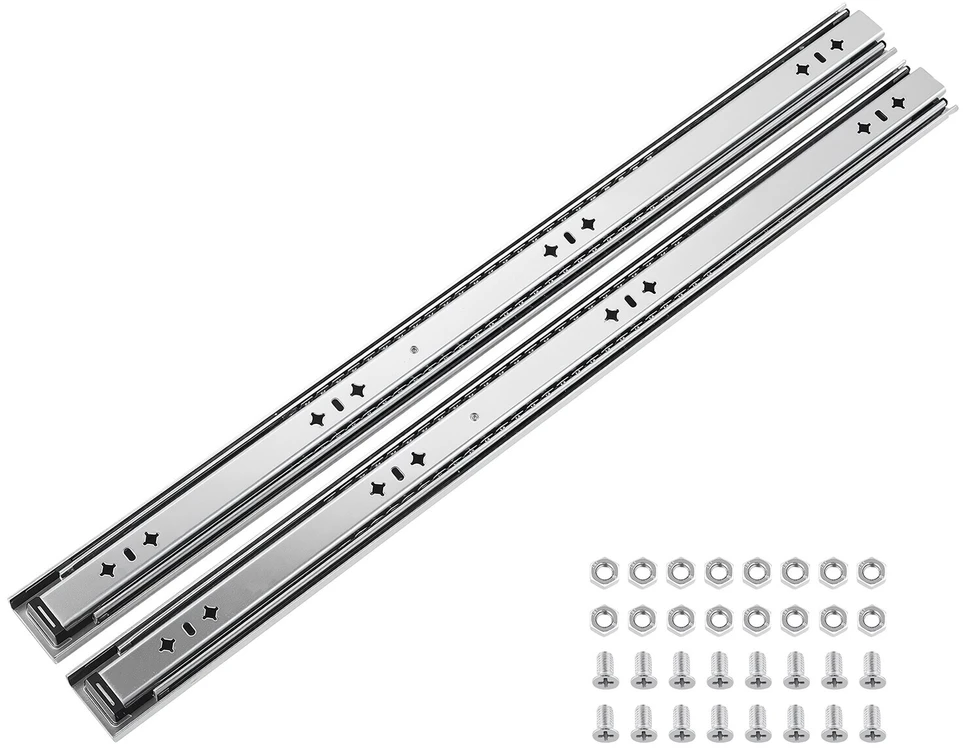 VEVOR Didelės apkrovos stalčiaus bėgeliai 70 cm