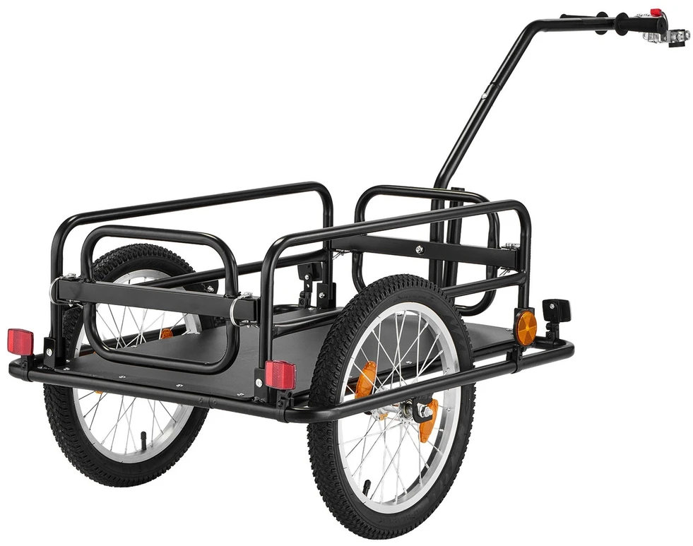 VEVOR Dviratinė krovininė priekaba 40 kg, 2-in-1