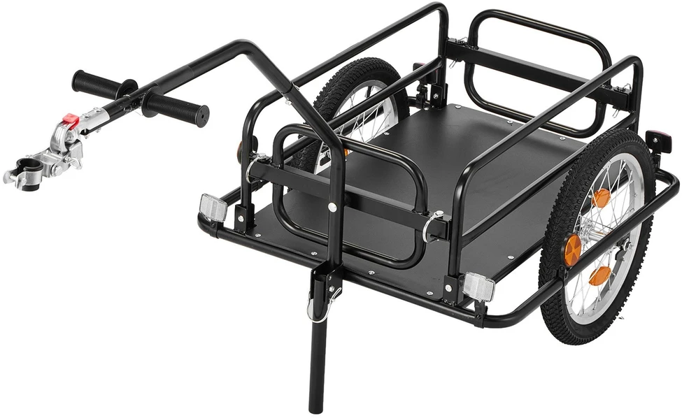 VEVOR Dviratinė krovininė priekaba 40 kg, 2-in-1