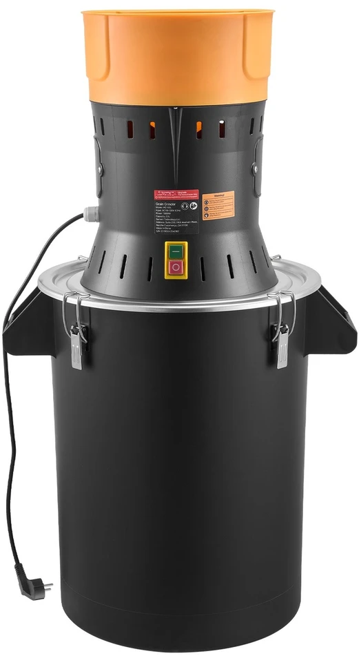VEVOR Elektrinis grūdų malūnas, 600W galingumas, 53L talpa
