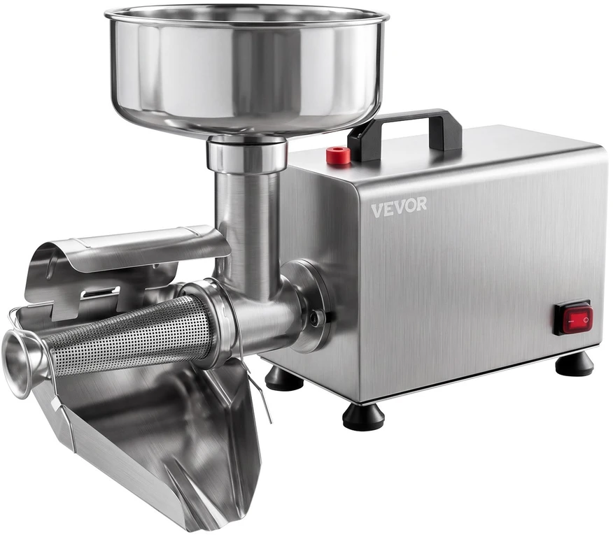 VEVOR Elektrinis pomidorų trintuvas 250 W, 90 kg/h