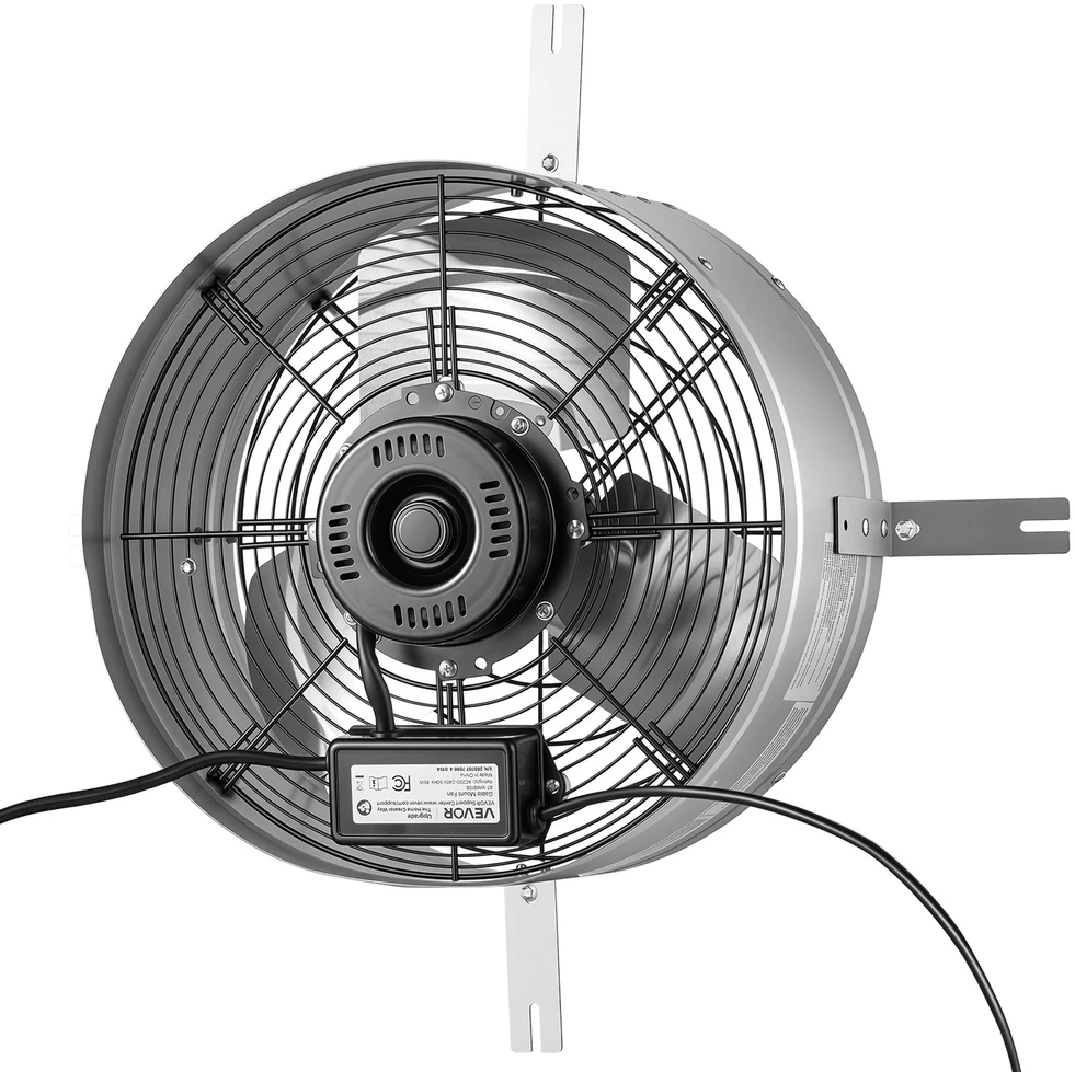 VEVOR Frontoninis palėpės ventiliatorius 38 cm