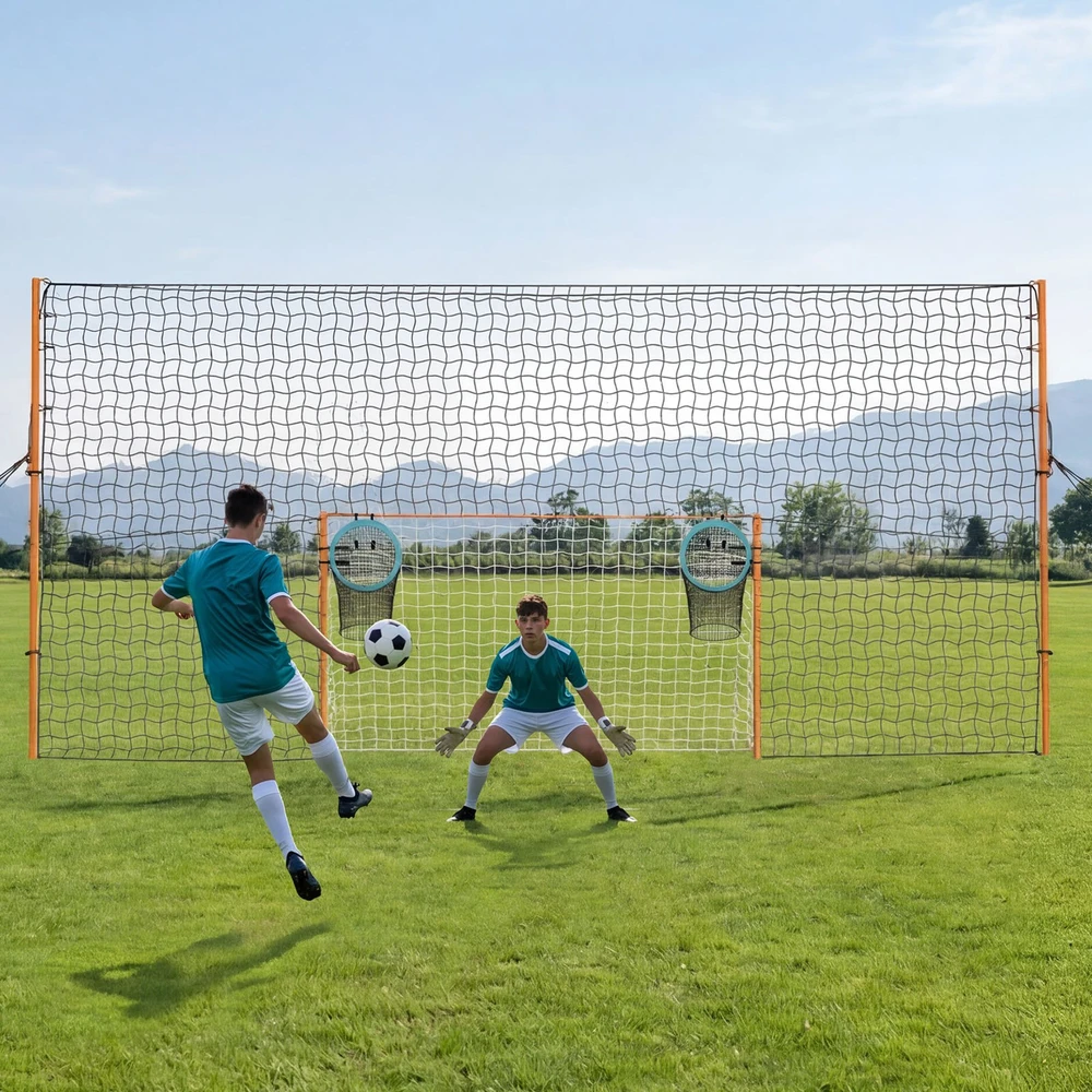 VEVOR Futbolo vartai 2,72 x 1,51 m kiemui