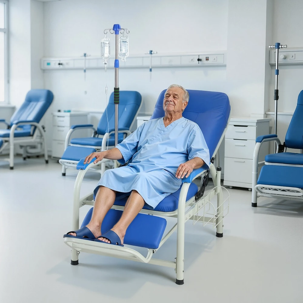 VEVOR Infuzijų kėdė su IV stovu