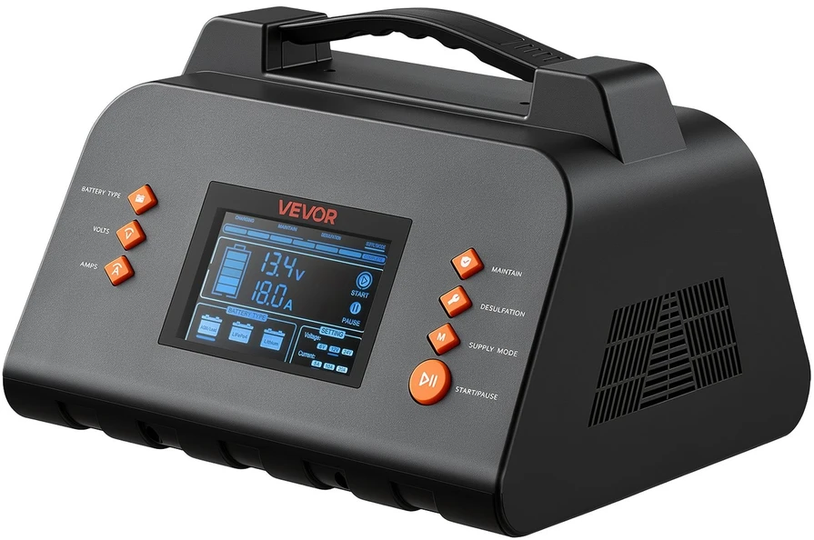 VEVOR Išmanus akumuliatorių įkroviklis 20A 6V/12V/24V