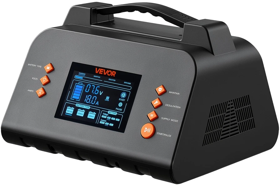 Išmanusis akumuliatorių įkroviklis VEVOR SE0350SP-1202500-6, 25A