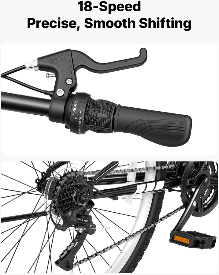 VEVOR Kalnų dviratis vyrams ir moterims 70 cm