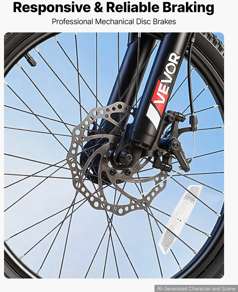 VEVOR Kalnų dviratis vyrams ir moterims 50.8 cm