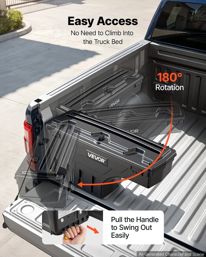 VEVOR Kėbulo daiktadėžė Ford F-150, 25 l