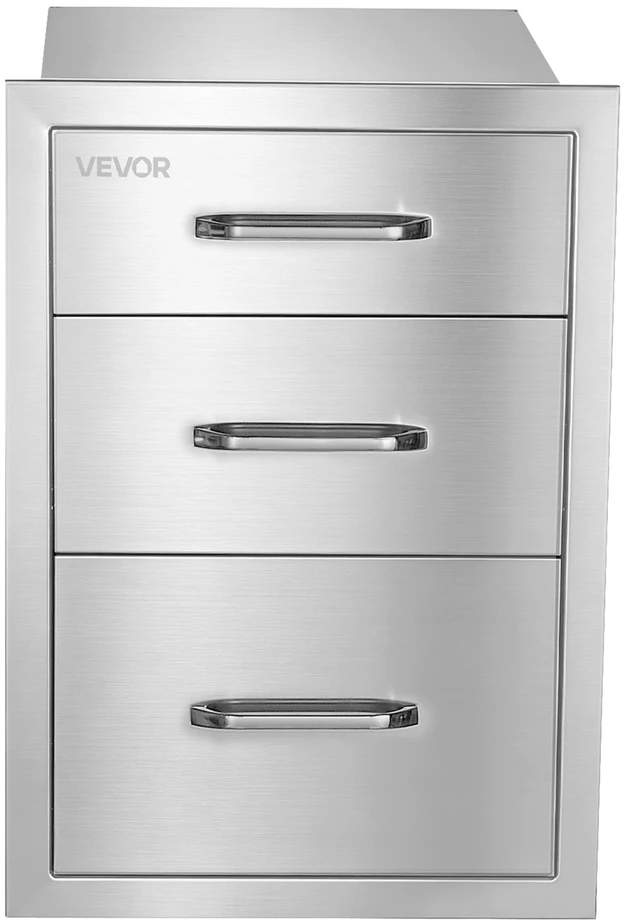 VEVOR Lauko virtuvės stalčiai BBQ salai