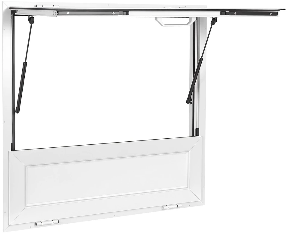VEVOR Maitinimo furgono aptarnavimo langas su lentyna 915x915mm