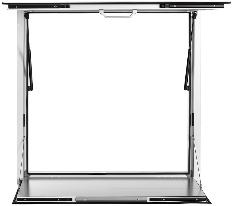 VEVOR Maitinimo furgono aptarnavimo langas su lentyna 915x915mm