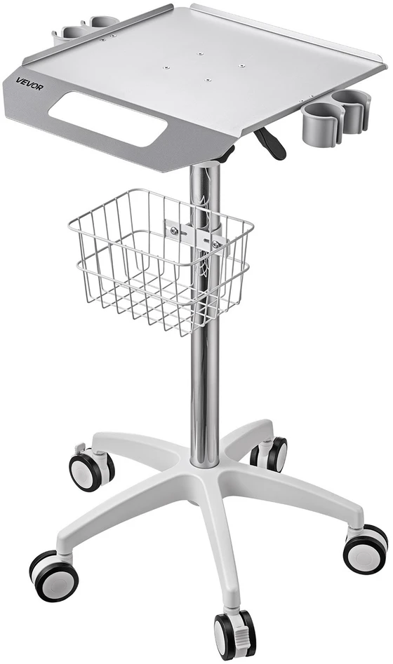 VEVOR Medicininis vežimėlis su reguliuojamu aukščiu