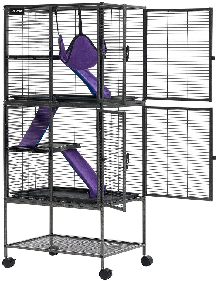 VEVOR Metalinis narvas smulkiems gyvūnams 138 cm