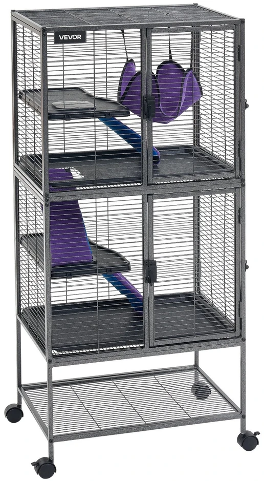 VEVOR Metalinis narvas smulkiems gyvūnams 138 cm