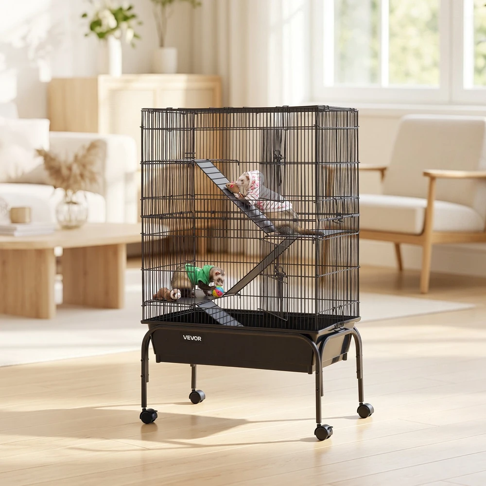 VEVOR Metalinis narvelis smulkiems gyvūnams 101 cm