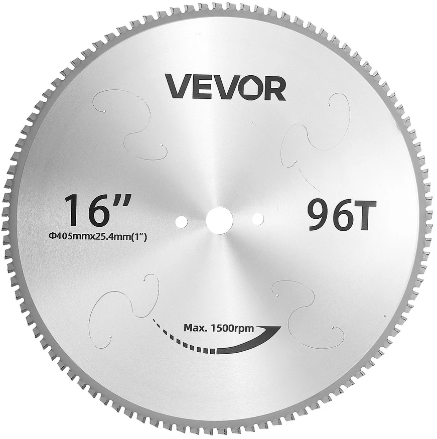 VEVOR Metalo pjovimo disko geležtei 406,4 mm 96 dantys