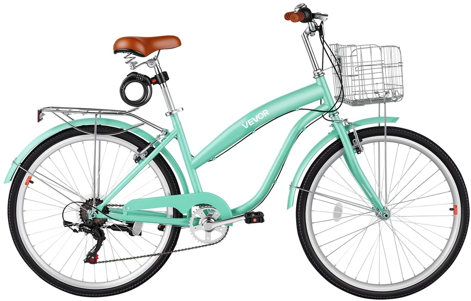 VEVOR Moteriškas paplūdimio kruizeris 66 cm, 7 pavaros
