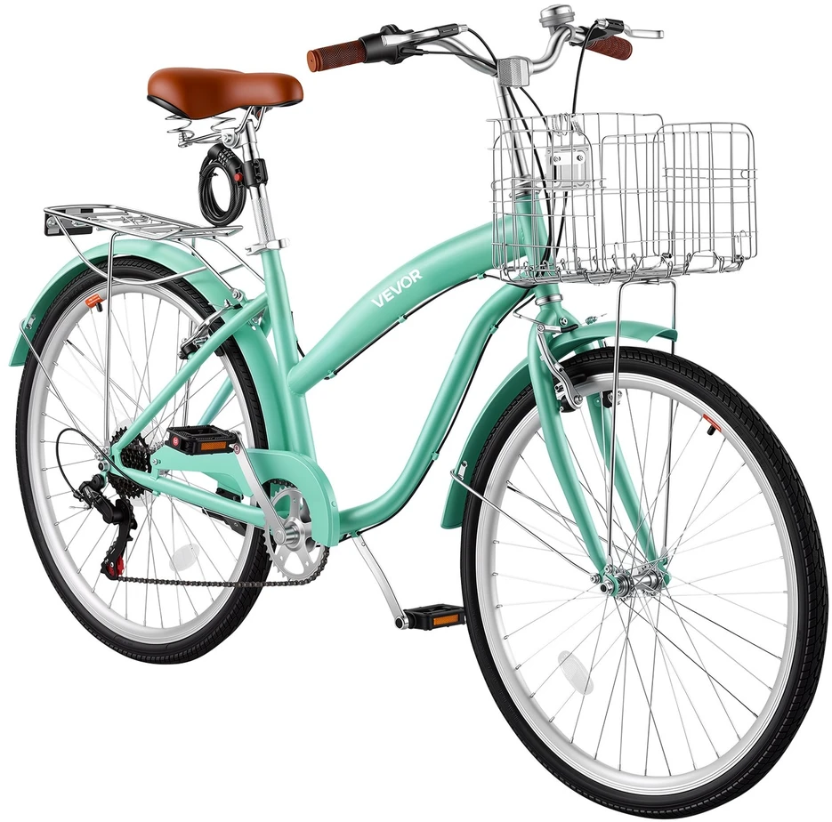 VEVOR Moteriškas paplūdimio kruizeris 66 cm, 7 pavaros