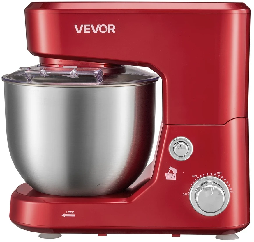 VEVOR Pakreipiama virtuvinė maišyklė 5L+4L, 1000W