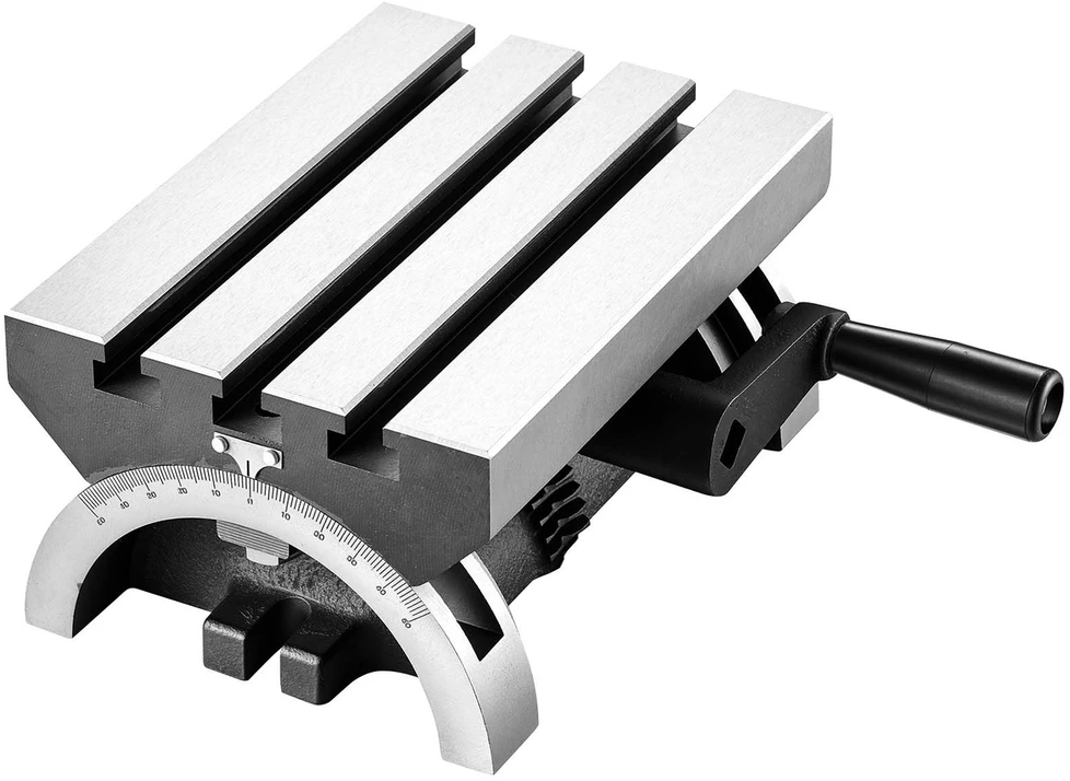 Pasukamas frezavimo stalas VEVOR WT7, 178 x 127 mm