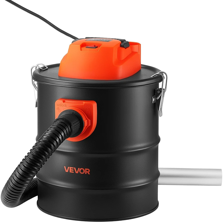 VEVOR Pelenų dulkių siurblys 15 l, 1200 W