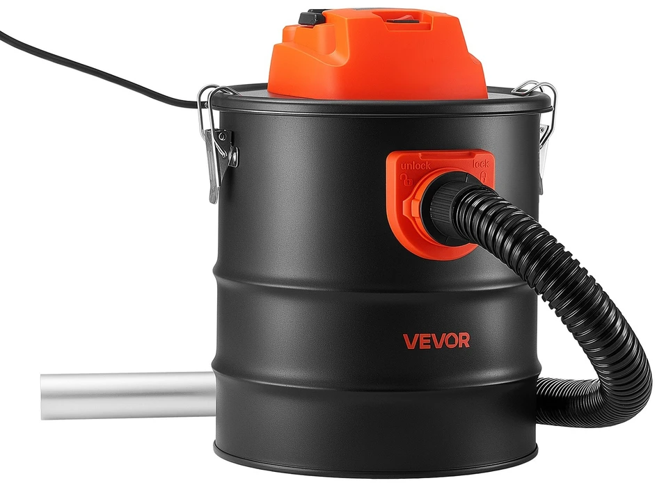 VEVOR Pelenų dulkių siurblys 15 l, 1200 W