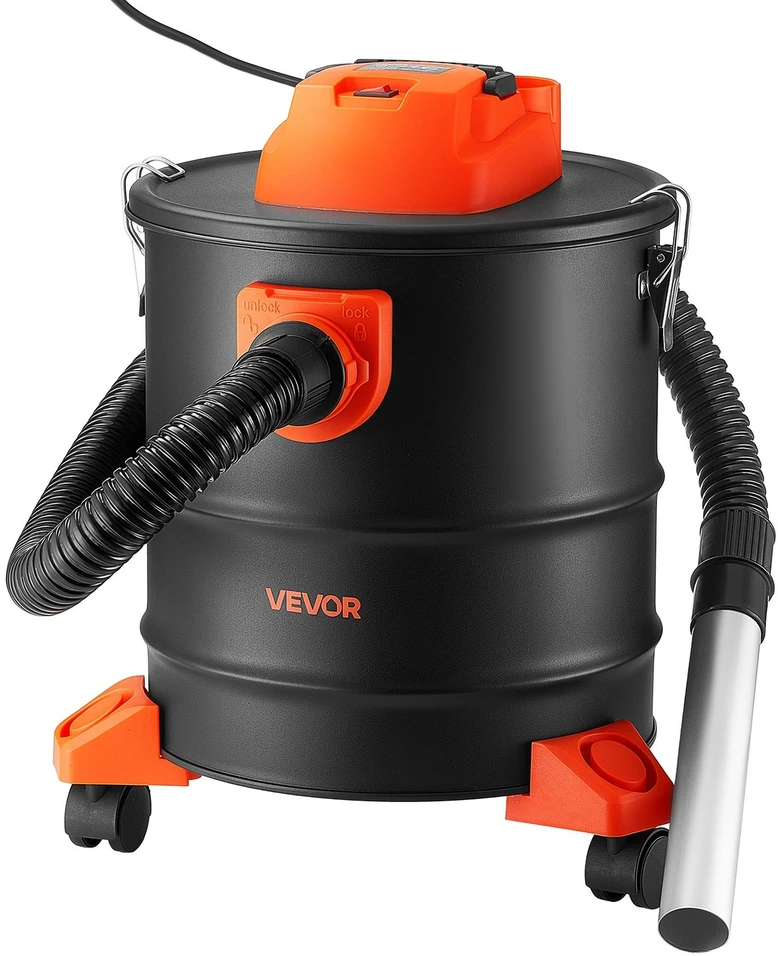 VEVOR Pelenų siurblys 20 l, 1200 W