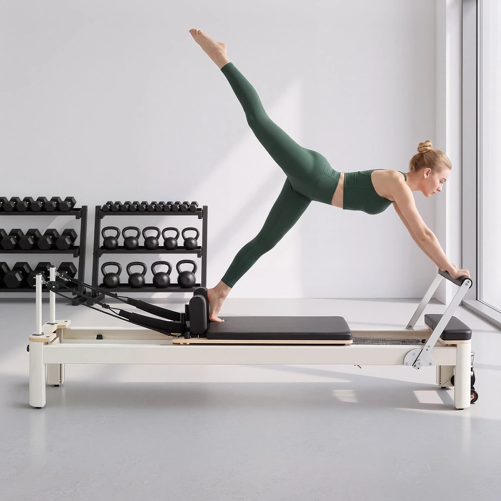 VEVOR Pilates reformeris 2,3 m treniruoklis