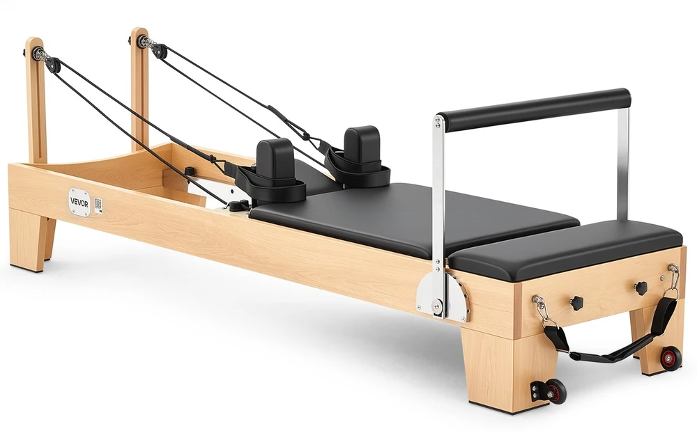 VEVOR Pilates reformeris 2,4 m iš klevo